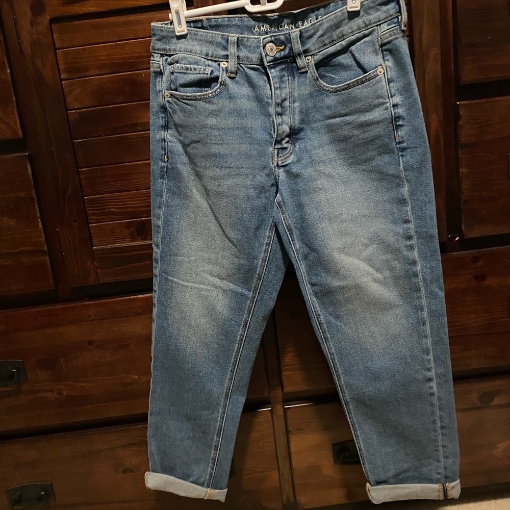American Eagle Stretch Tom Girl Jeans